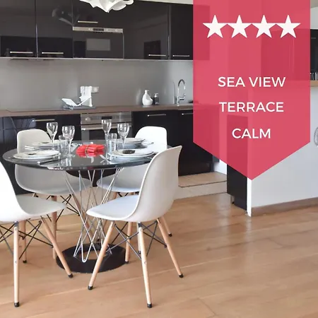 1-br Sea View Steps From Beaches Cannes